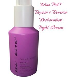 NEW Sun + Moon Wine Not? Overnight Cream